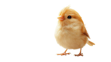 Obraz premium Adorable Fluffy Yellow Chickling Bird Cute Baby Animal Pet Wildlife Nature tiny dark soft farm fauna avian small young 