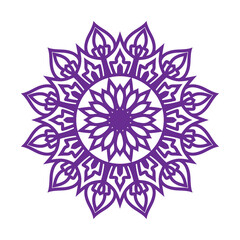 Ornament beautiful card calar mndala desgin