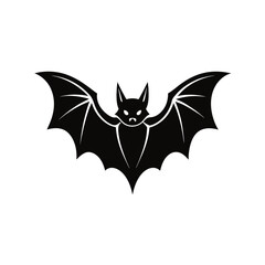 bat with wings vector illustration