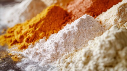 The Art of Colorful Flour