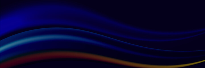 Vector blue line background curve element, overlapping layers, vector