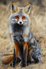 Fototapeta premium Fox in field