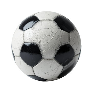 Fototapeta Realistic Close-Up of a Soccer Ball