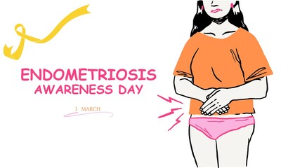 SIMPLE ENDOMETRIOSIS AWARENESS DAY TEMPLATE DESIGN 