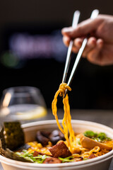 Tasty tofu ramen, japanese food