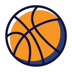 basketball vector image