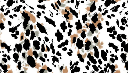 Cheetah leopard fur, wild skin pattern, seamless camouflage, abstract animal print, vector design, fabric, shirt, pillow, wrapping paper, tablecloth, carpet, rug, textile, background.