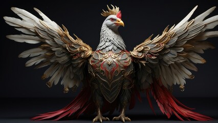 Obraz premium National animal of Papal States