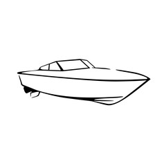 logo speed boat