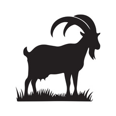 goat  silhouette