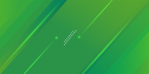 Abstract green sporty background template vector with shiny lines and lights. Green background with strong pattern design.Eps10 vector