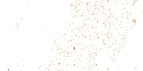 Luxury gold sparkle confetti glitter and zigzag ribbon falling down on transparent background. Vector illustration.

