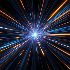 Fototapeta premium Abstract backgrounds with light rays, sunbursts, and colorful patterns create a vibrant design