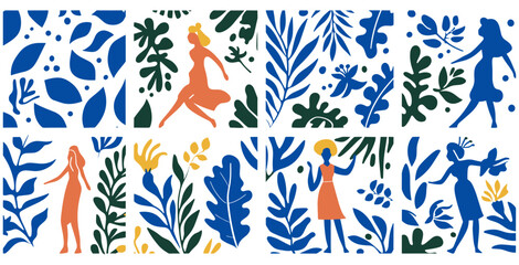 Seamless hand drawn vector pattern, geometric doodle, ink, pencil, brush strokes, trendy colors, spots, dots, stripes, template for social media, posters, prints, backgrounds,