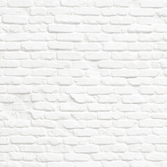 white brick wall texture, painted stonework surface as background