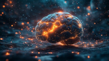 The Cosmic Galaxy in the Brain