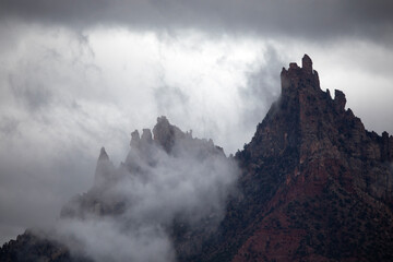 Foggy Eagle Crags