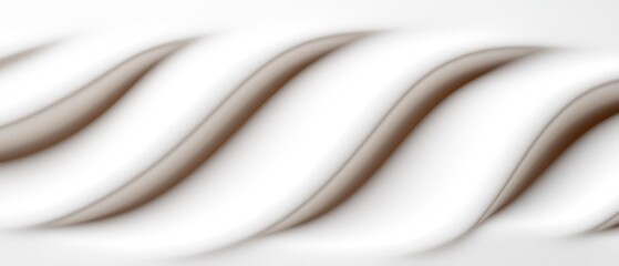 Obraz premium Soft Swirls Abstract Background with Subtle Contrast in White and Brown Tones for Graphic Design Projects