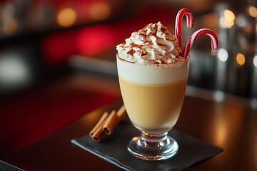 christmas eggnog drink