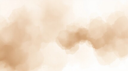 Obraz premium White Background with Mocha Mousse Gradient and Mystical Aura, copy space
