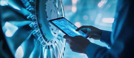 Analyzing Jet Engine Performance with Digital Tablet Technology