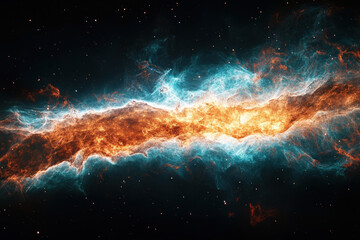 Fototapeta premium Cosmic Energy Burst 