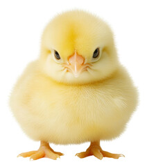 Obraz premium PNG Cute baby yellow chick animal cute adorable.
