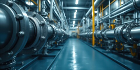 Fototapeta premium the importance of a well-maintained water system