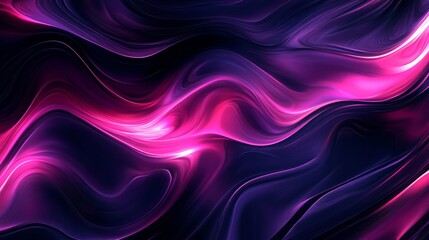 Naklejka premium Abstract liquid marble texture in dark purple swirls