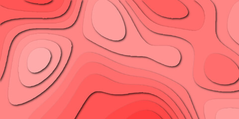 Abstract 3d wave papercut monochrome height map topographical pattern smooth gradients background, luxury papercut waves cover geometric shapes modern minimal color texture seamless background.