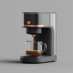 Coffee maker Isolated on white Background