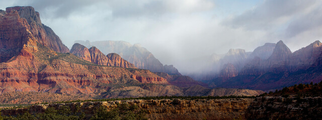 Zion Canyon Storm