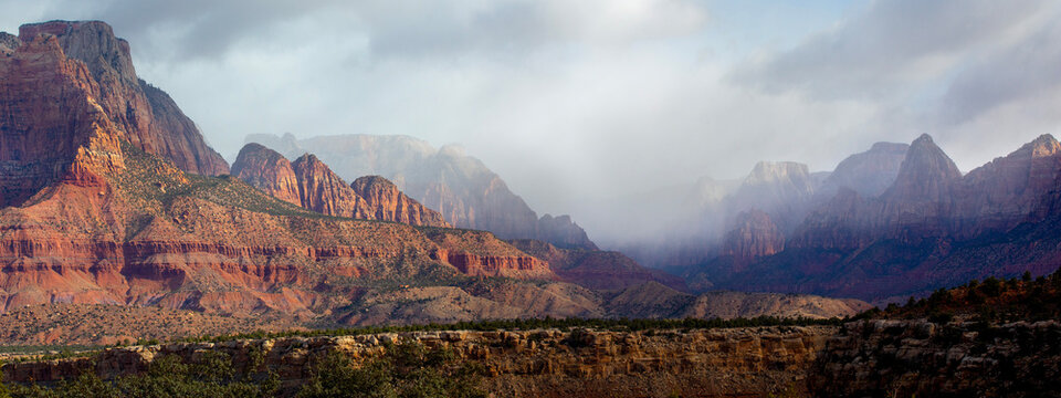 Zion Canyon Storm