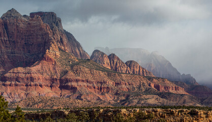 Zion Canyon Storm
