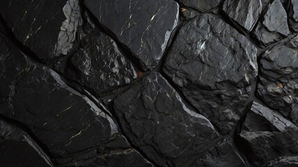 Dark stone texture surface design