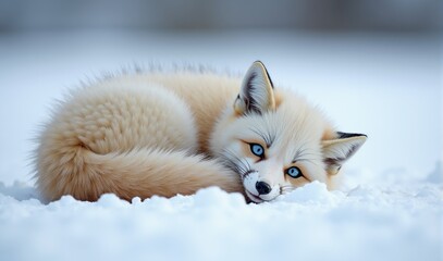 Obraz premium Arctic Fox Close-up