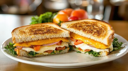 A grilled cheese sandwich with a twist