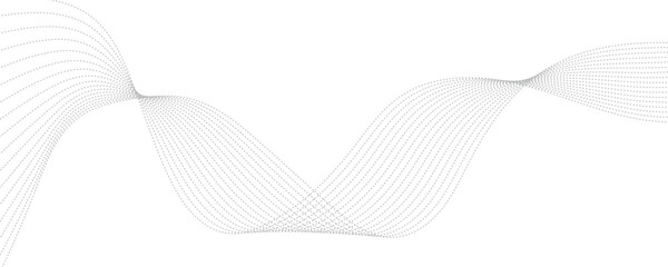 abstract white background with waves