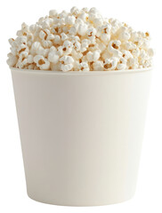 PNG Popcorn bucket snack white.