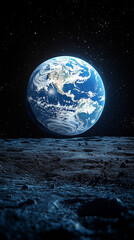 Obraz premium Planet Earth in Space