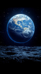 Obraz premium Planet Earth in Space