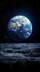 Planet Earth in Space