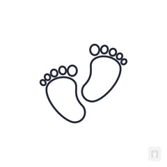 Newborn icon. Newborn Symbol sign for mobile concept and web design. Vector icon, Logo illustration, Vector graphics