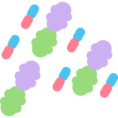 Gut Bacteria Icon
