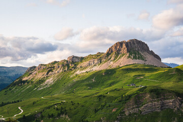 Fototapeta premium mountain landscape with clouds