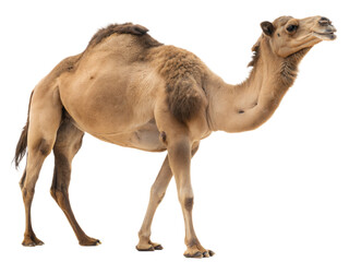 camel isolated on transparent background