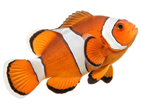 tropical fish isolated on transparent background