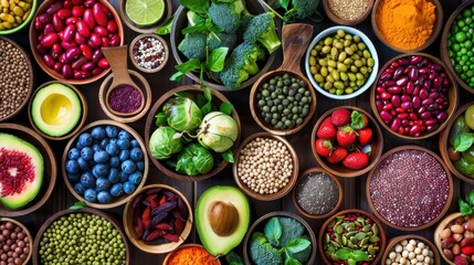 Brain-Boosting Food Infographic: Nutrients and Their Effects on Cognitive Function