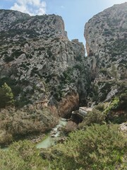 Nature landscape in Andalusia, Spain