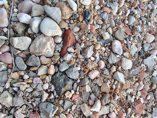 pebbles on the beach